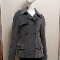 Giacca moda industrial Donna taglia S velluto 