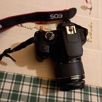 Canon EOS 4000D come nuova, 3 batterie