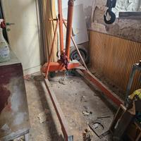 gru idraulica con ruote