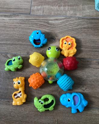 Giochi sensoriali neonati