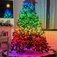 albero di Natale colore verde