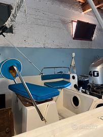 Barca open 5.40 metri con motore 4tempi Honda 40cv