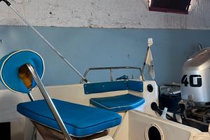 Barca open 5.40 metri con motore 4tempi Honda 40cv