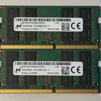 RAM laptop DDR4 SODIMM 2x16 GB 2400MHz - TOT 32GB
