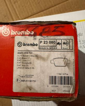 Pastiglie Brembo fiat alfa lancia