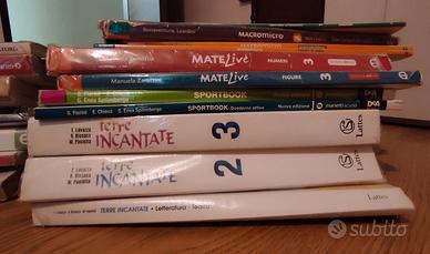 Libri scuola medie e superiori