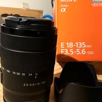 Obiettivo Sony E 18-135