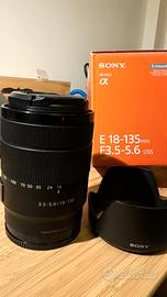 Obiettivo Sony E 18-135