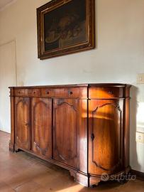Credenza in legno stile anni ‘60 – 199cm