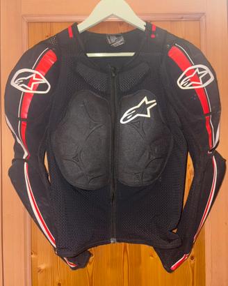 Giubbotto paraschiena + protezioni Apinestar S