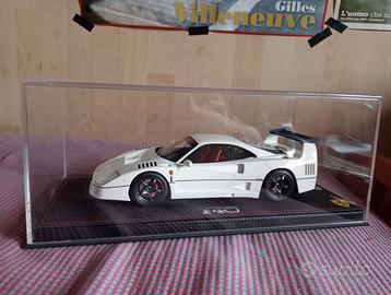 BBR MODELS 1:18 Ferrari F40 LM White Michelotto