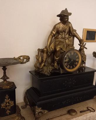 antico orologio pendolo parigina  funzionante 