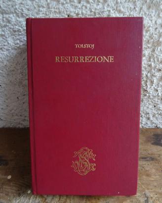Libro "Resurrezione" TOLSTOJ 1969