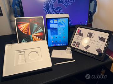 iPad Pro 12,9" Gen 5 + Apple Pencil Gen 2 + Cover