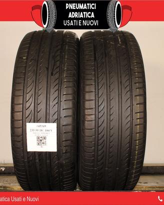 2 Gomme 235 55 R 18 Pirelli al 72% SPED GRATIS