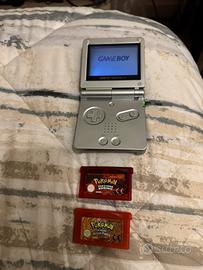 Gameboy advance sp grigio