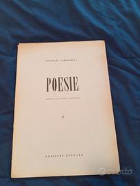 Vincenzo Cardarelli Poesie 1949 Ediz. Fiumara - C.