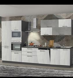 Cucina moderna più elettrodomestici