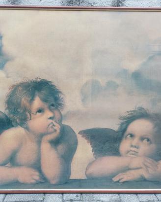 Quadro con angioletti raffaello