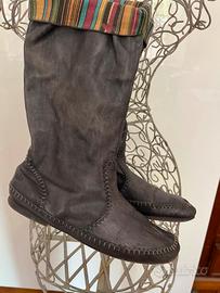stivali in pelle n 40