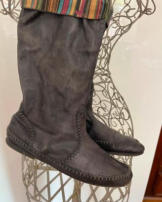 stivali in pelle n 40