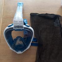 Maschera panoramica per snorkeling