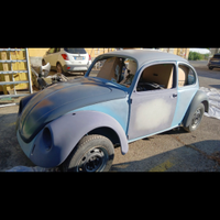 Maggiolino vetro piatto 1968