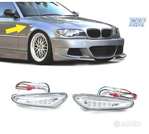 FRECCIE LATERALI A LED CROMATE BMW E46 01-05