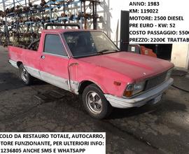 Fiat Argenta Pick Up 1983 Da Restauro