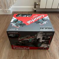 Macchina telecomandata stunt 4x4 con luci e spray