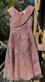 Abito smanicato per cerimonia Maria Coca