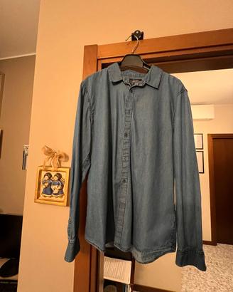 Camicia in denim Bershka – Taglia L – Regular Fit