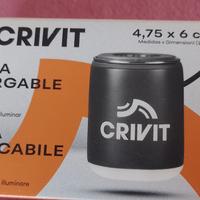 Pompa mini usb per gonfiare materassini campeggio