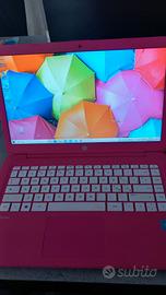 laptop HP Stream 14 fucsia