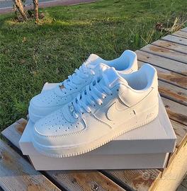 Nike Air Force One White -- 45