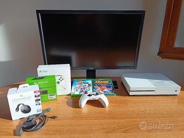 Xbox One S + 2 Joypad +Monitor Benq 27"fullHD 1ms 