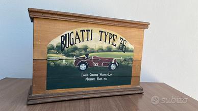 Portabottiglie Bugatti stile vintage