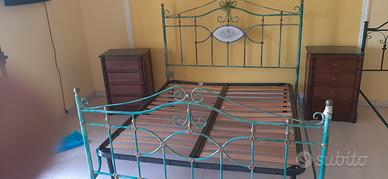 Lette matrimoniale artigianale 