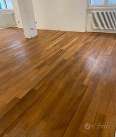 PARQUET TRADIZIONALE TEAK MASSELLO