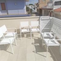 6 poltroncine per esterno