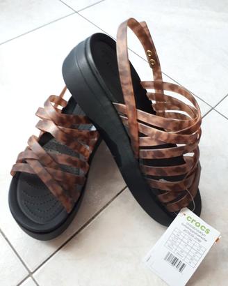 Sandali donna Crocs Brooklyn Tortoise