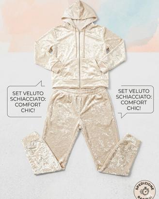 Tuta uomo donna Crema / Beige 
