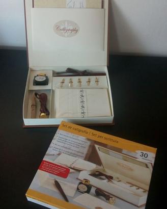 Set per scrittura calligrafica