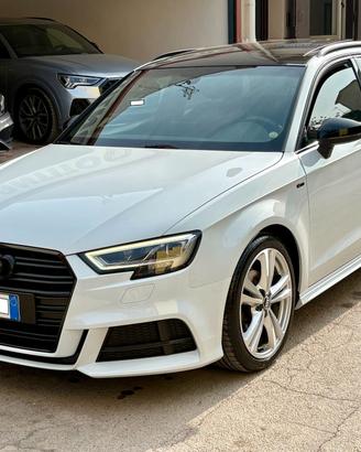 Audi a3 spb 2.0tdi 150cv-"TETTO-S-LINE-GANCIO TRA