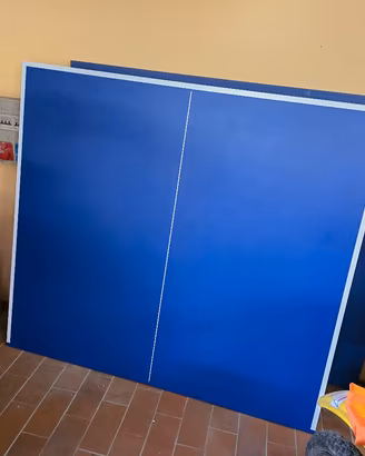 Tavolo da ping pong con accessori senza base