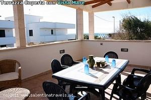 Lido Marini con terrazzo fronte mare/spiaggia