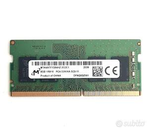 Memoria RAM Micron 8 GB DDR4 3200 MHz 1rx16