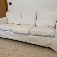 Divano 3 posti sfoderabile Ikea cm 218 x 88 x 88