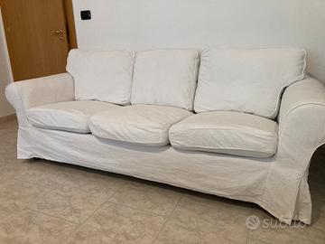 Divano 3 posti sfoderabile Ikea cm 218 x 88 x 88