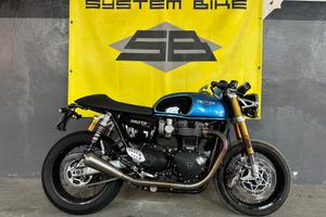 TRIUMPH THRUXTON 1200 RS INCIDENTATA CRASHED BIKE